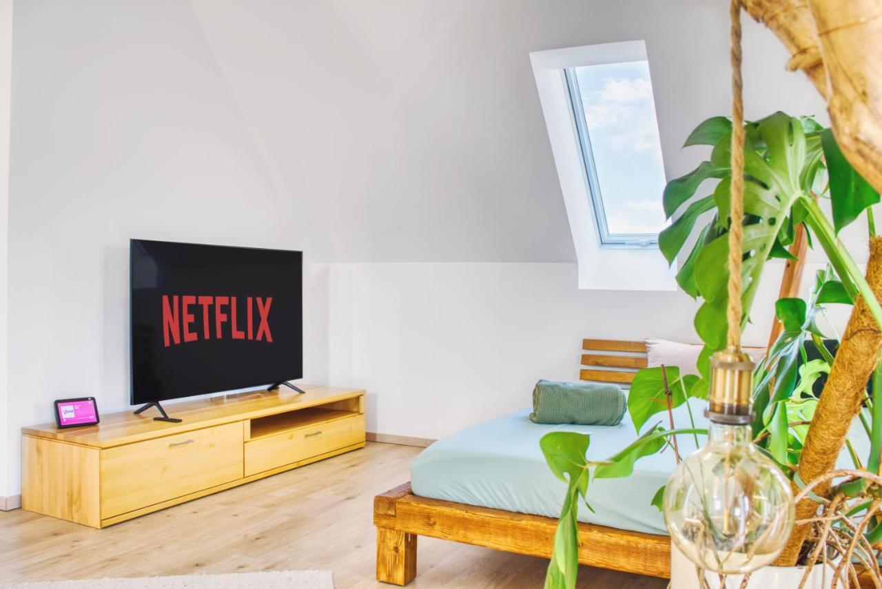 Luxus Apartment! Kueche, Balkon, Netflix, Parkplatz - 8 Personen Ilmmunster Bagian luar foto